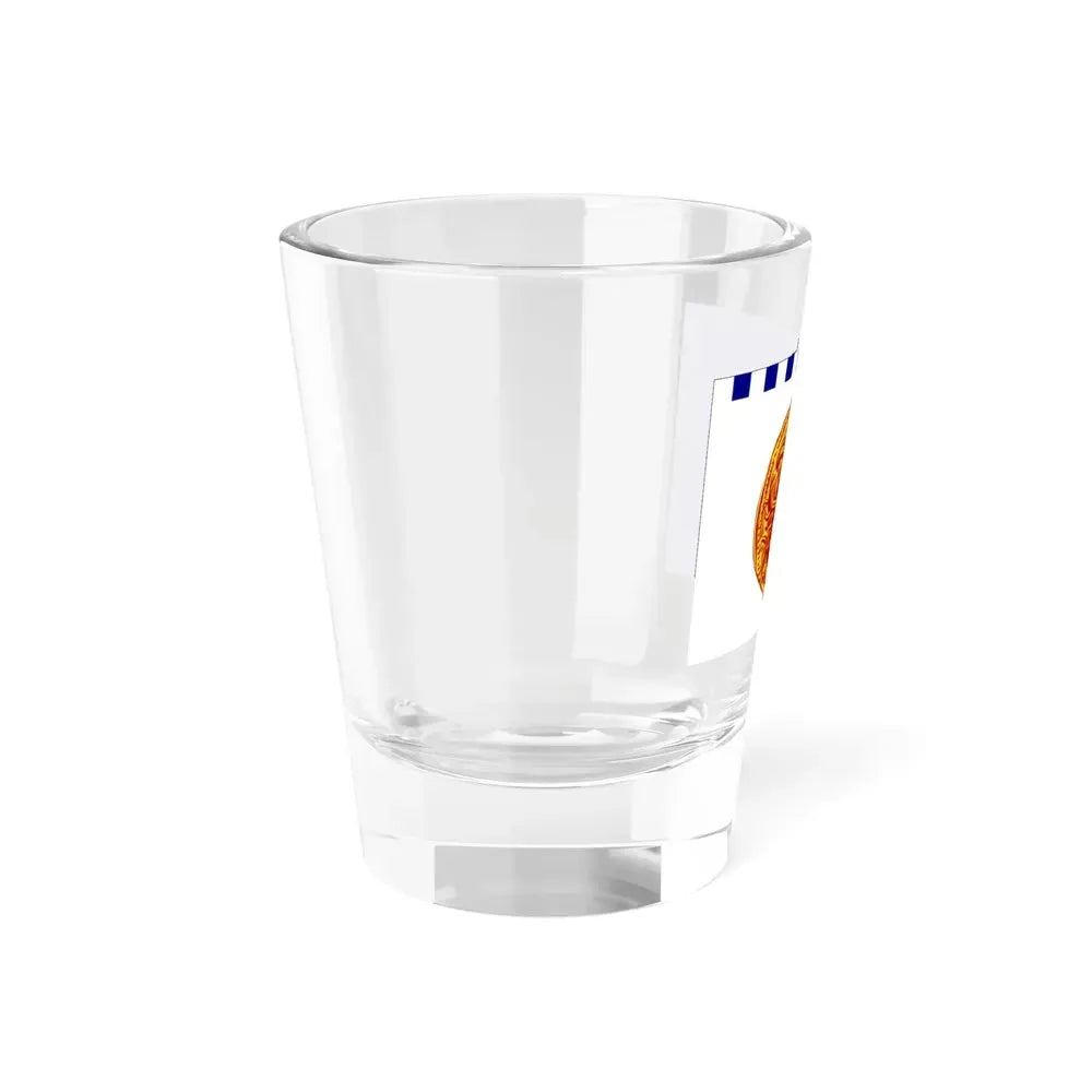 Flag of Flag of Thessaloniki Greece - Shot Glass 1.5oz - Go Mug Yourself
