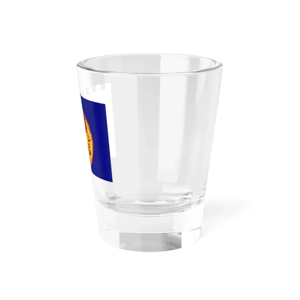 Flag of Flag of Thessaloniki Greece - Shot Glass 1.5oz - Go Mug Yourself