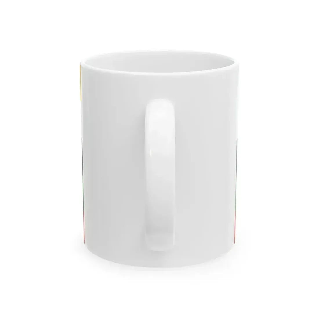 Flag of Fleet Commander of the Beiyang Fleet (China) White Coffee Mug - Go Mug Yourself