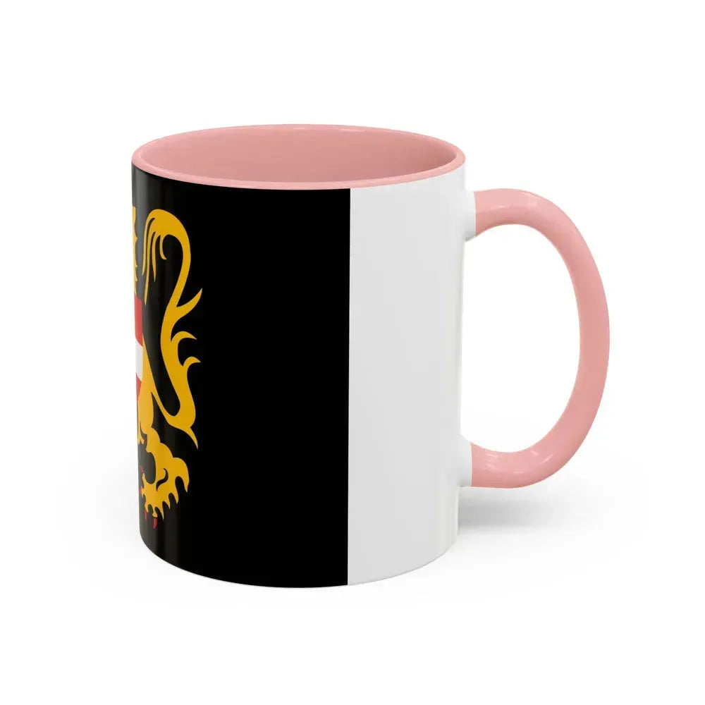Flag of Flemish Brabant Belgium - Accent Coffee Mug - Go Mug Yourself