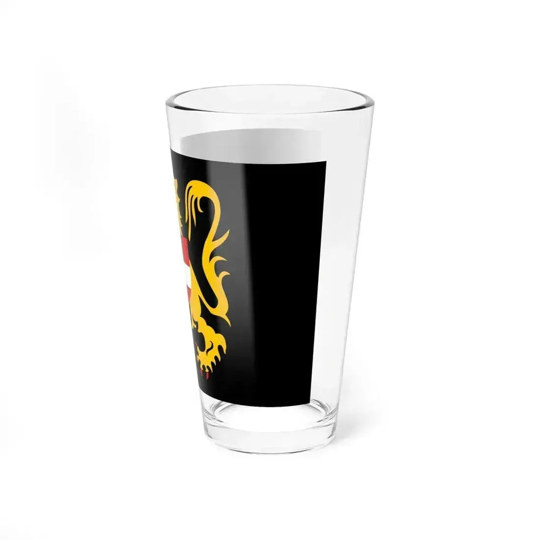 Flag of Flemish Brabant Belgium - Pint Glass 16oz - Go Mug Yourself