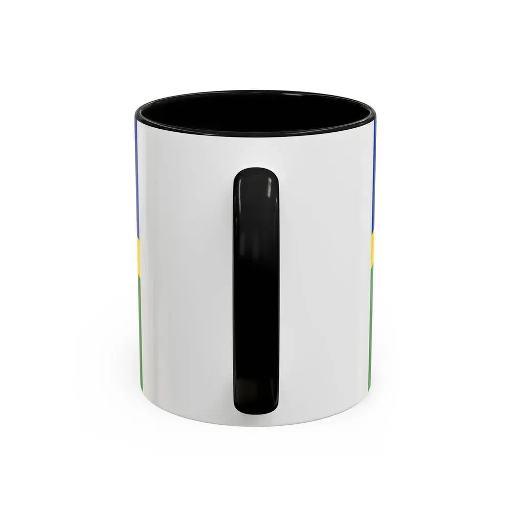 Flag of Flevoland Netherlands - Accent Coffee Mug - Go Mug Yourself