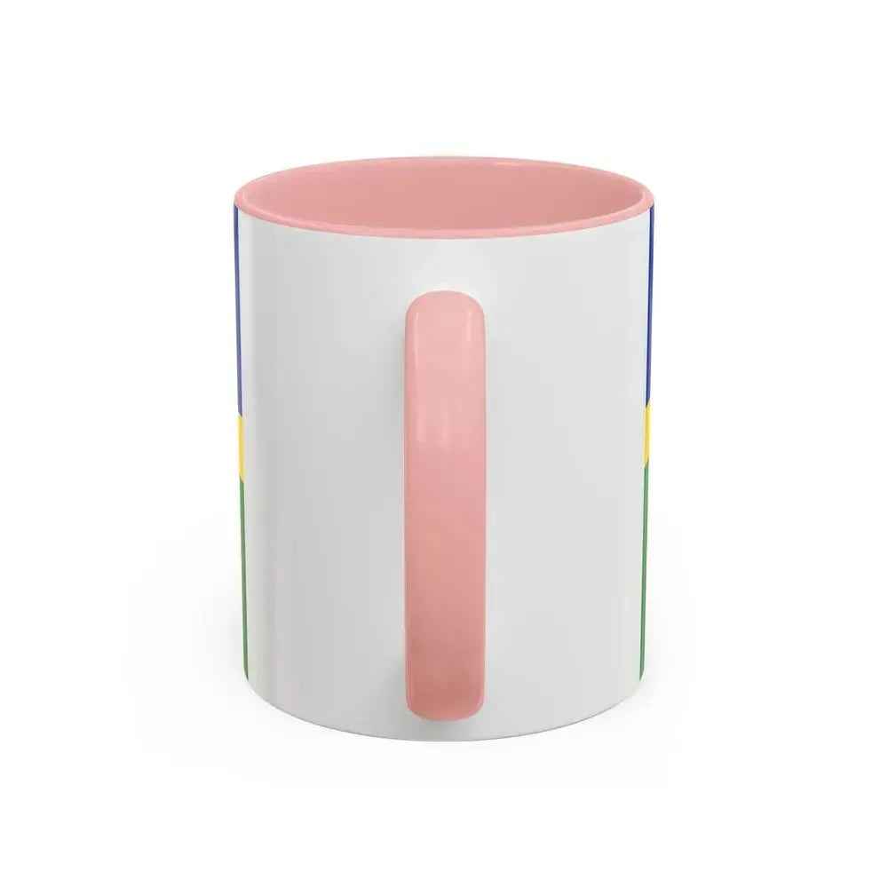 Flag of Flevoland Netherlands - Accent Coffee Mug - Go Mug Yourself