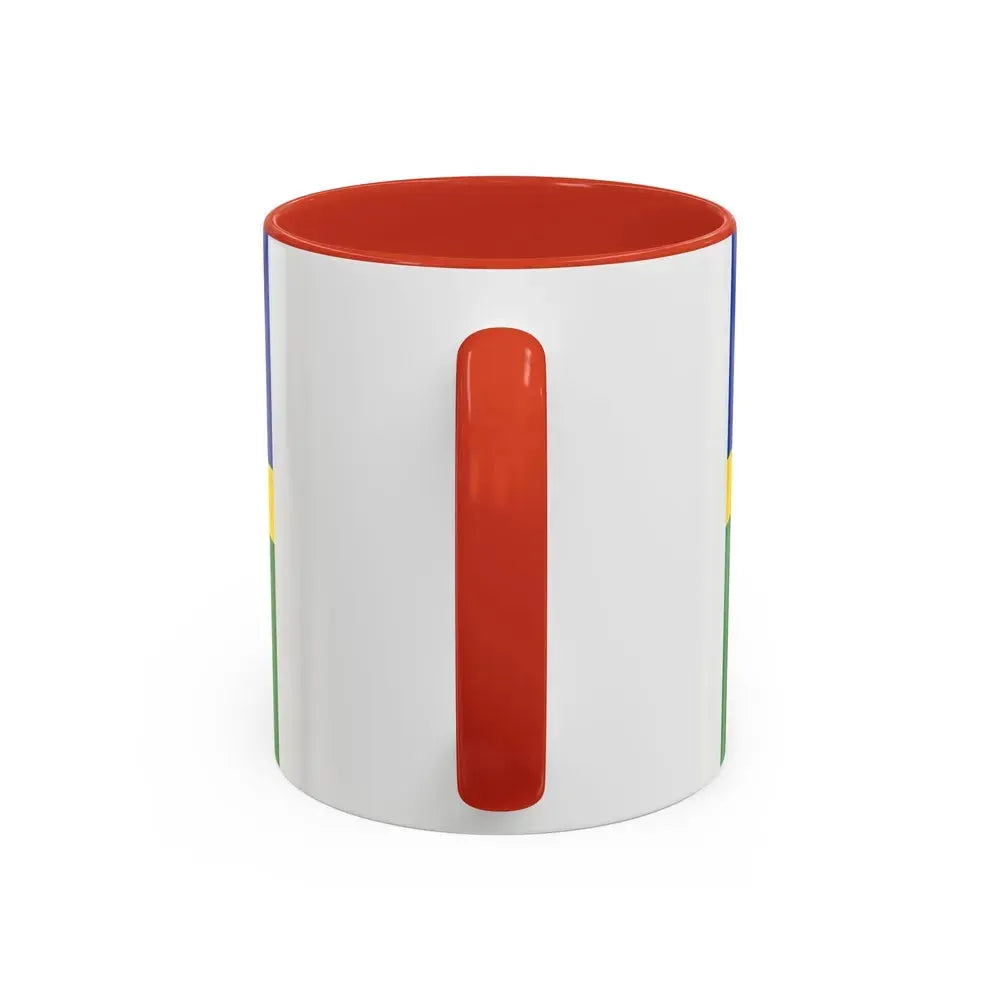 Flag of Flevoland Netherlands - Accent Coffee Mug - Go Mug Yourself