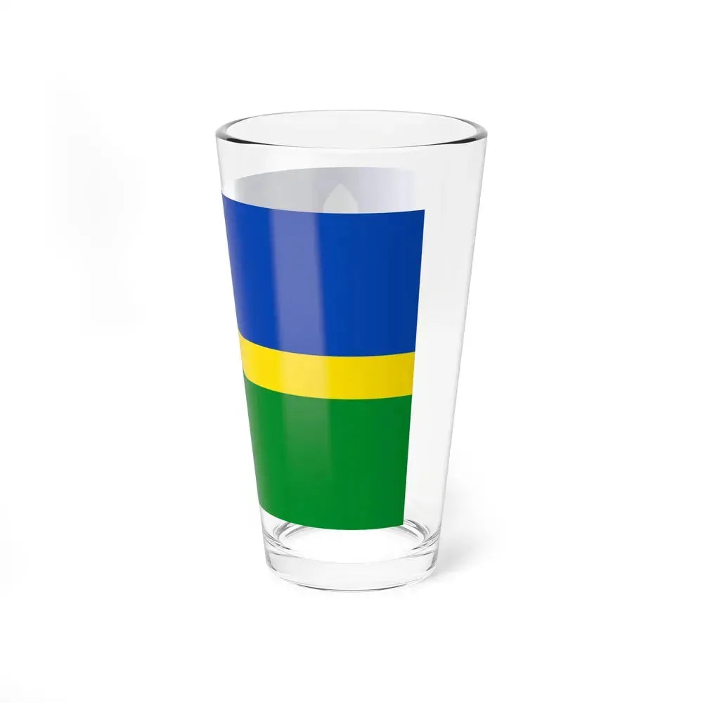 Flag of Flevoland Netherlands - Pint Glass 16oz - Go Mug Yourself