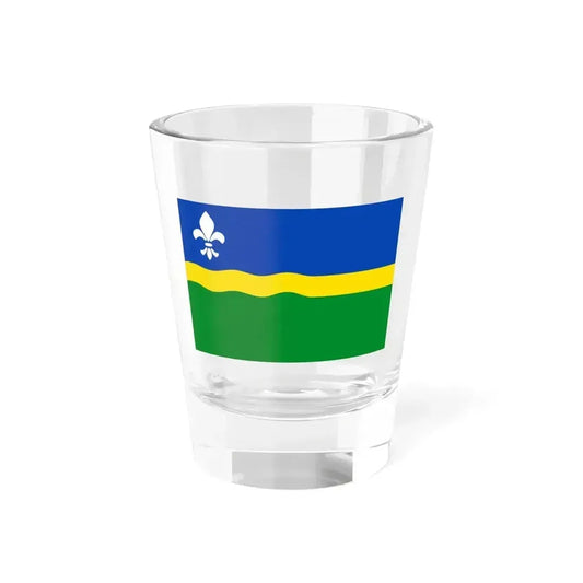 Flag of Flevoland Netherlands - Shot Glass 1.5oz 1.5oz - Go Mug Yourself