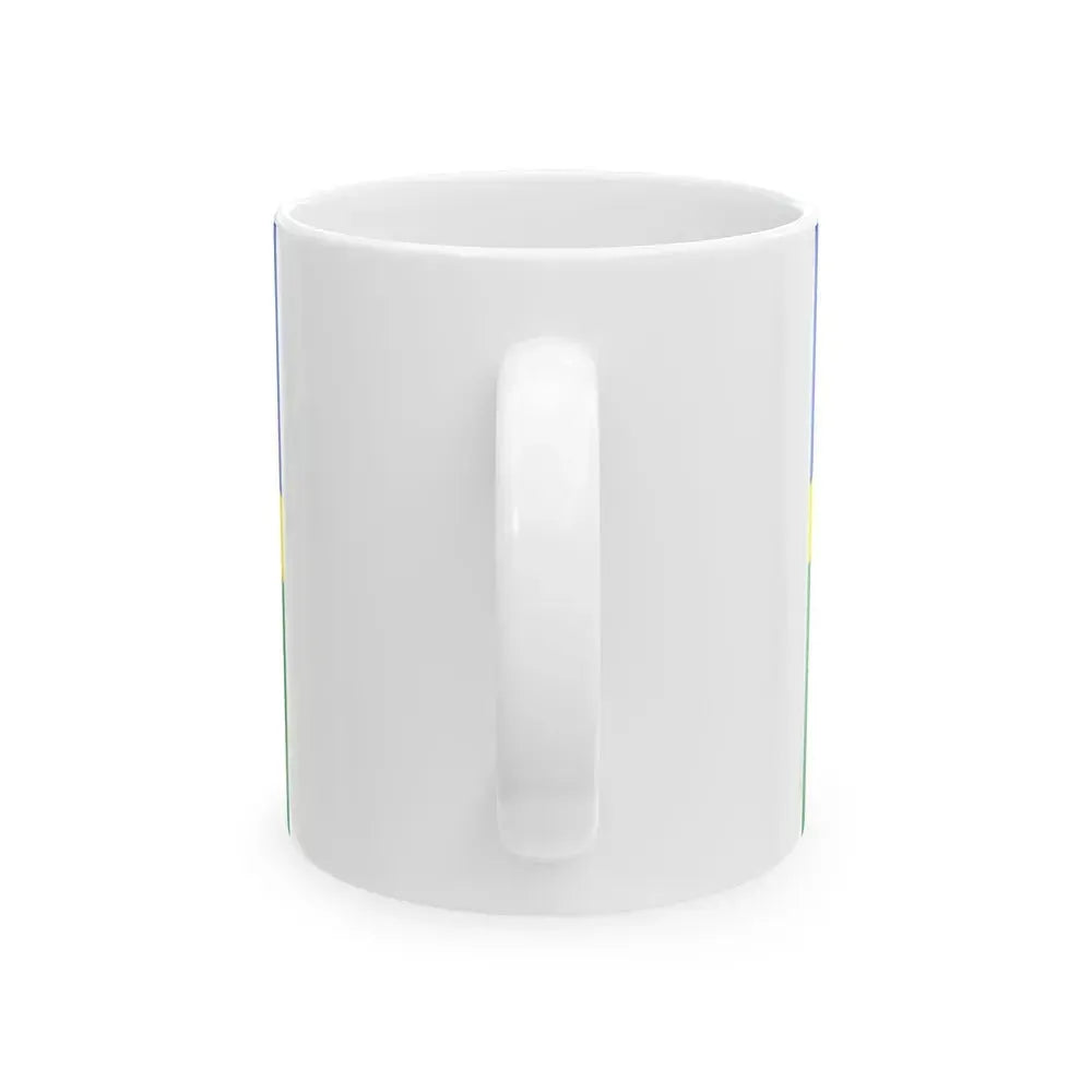 Flag of Flevoland Netherlands - White Coffee Mug - Go Mug Yourself