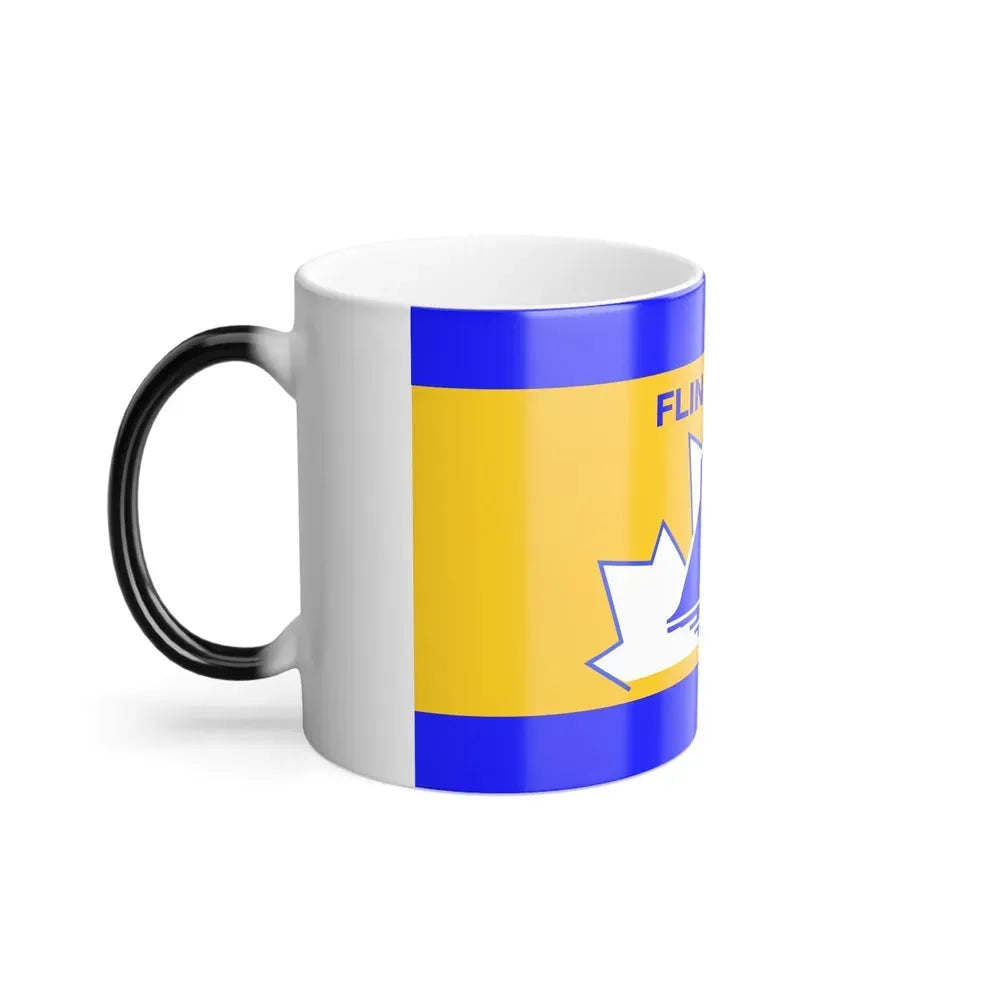 Flag of Flin Flon Canada - Color Changing Coffee Mug - Go Mug Yourself