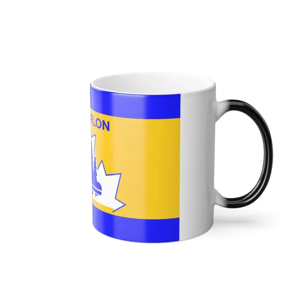Flag of Flin Flon Canada - Color Changing Coffee Mug - Go Mug Yourself