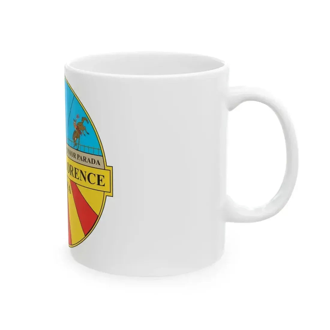 Flag of Florence Arizona (United States) White Coffee Mug - Go Mug Yourself