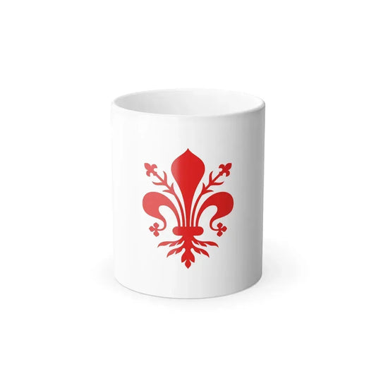 Flag of Florence Italy - Color Changing Coffee Mug 11oz - Go Mug Yourself