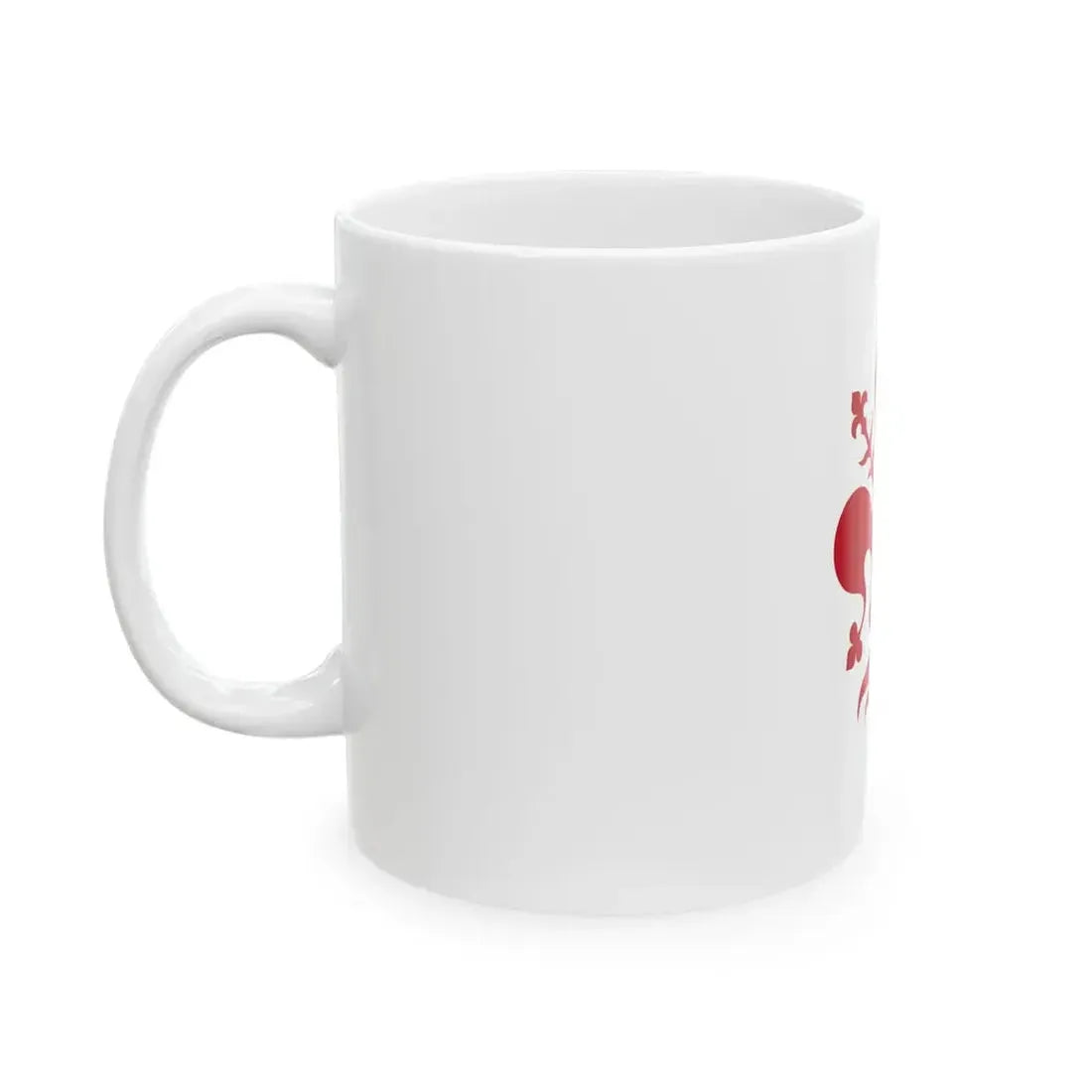 Flag of Florence (Italy) White Coffee Mug - Go Mug Yourself