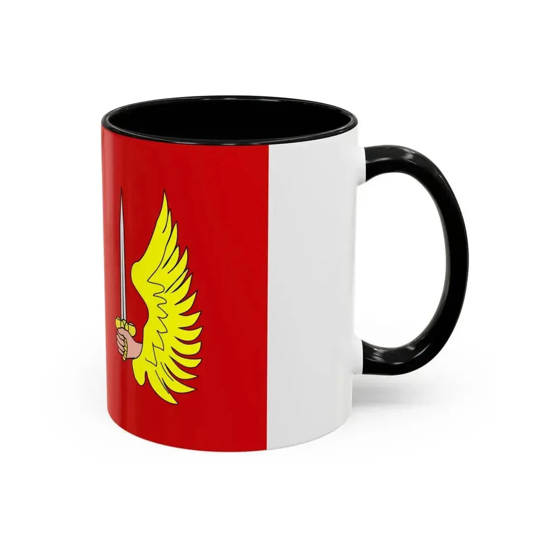 Flag of Floriana 1993 to 2006 Malta - Accent Coffee Mug - Go Mug Yourself