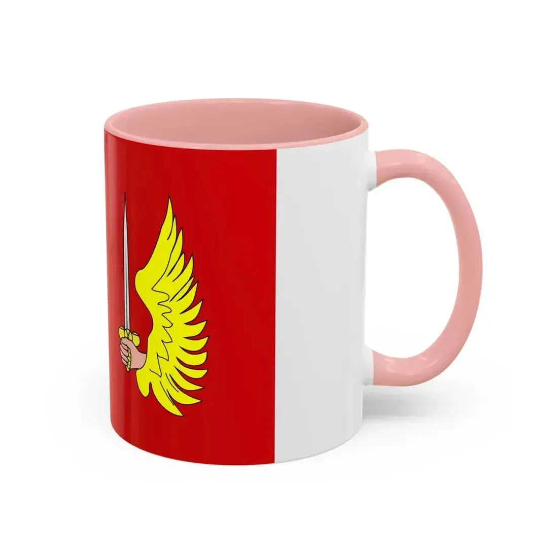 Flag of Floriana 1993 to 2006 Malta - Accent Coffee Mug - Go Mug Yourself