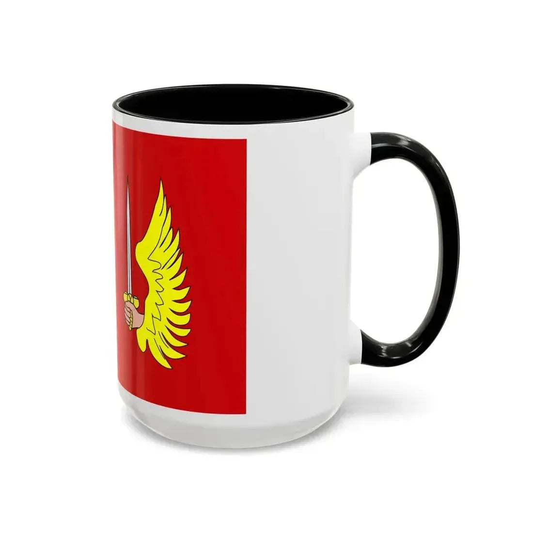 Flag of Floriana 1993 to 2006 Malta - Accent Coffee Mug - Go Mug Yourself
