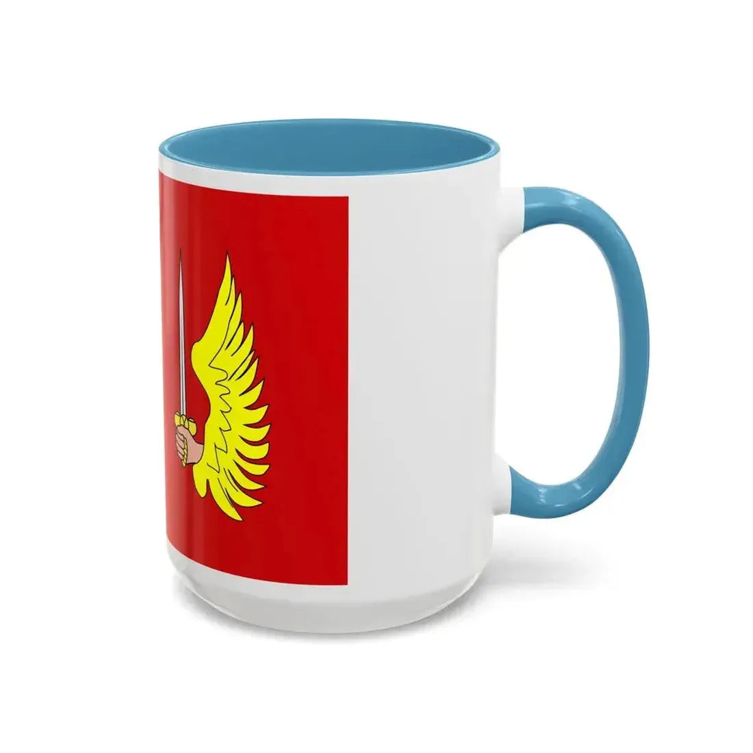Flag of Floriana 1993 to 2006 Malta - Accent Coffee Mug - Go Mug Yourself