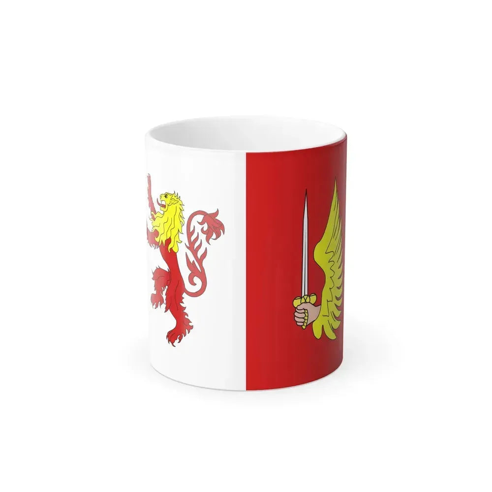 Flag of Floriana 1993 to 2006 Malta - Color Changing Coffee Mug 11oz - Go Mug Yourself