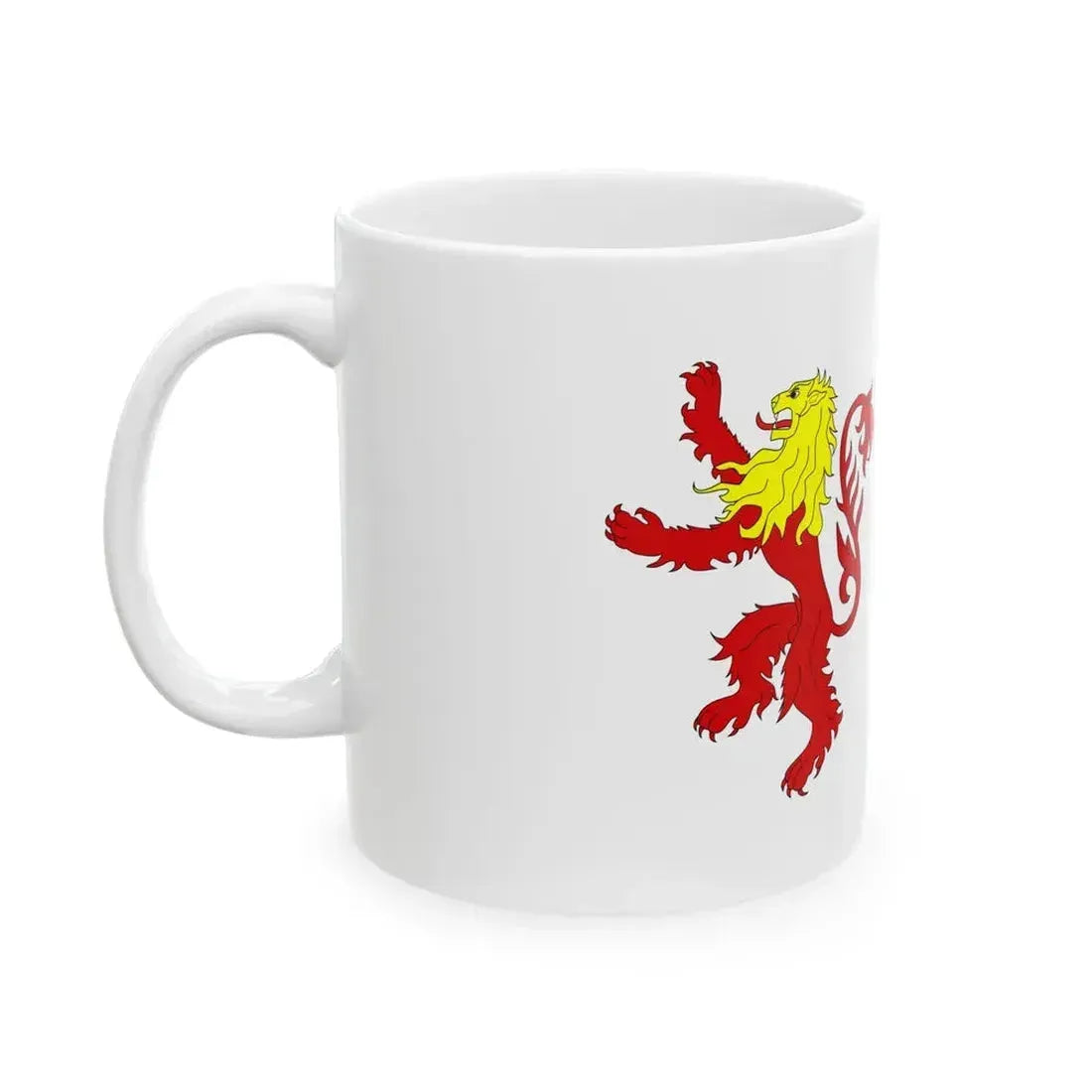 Flag of Floriana 1993 to 2006 Malta - White Coffee Mug - Go Mug Yourself