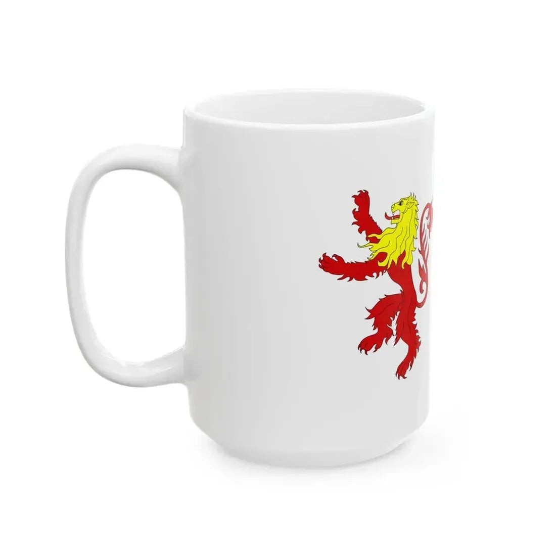 Flag of Floriana 1993 to 2006 Malta - White Coffee Mug - Go Mug Yourself
