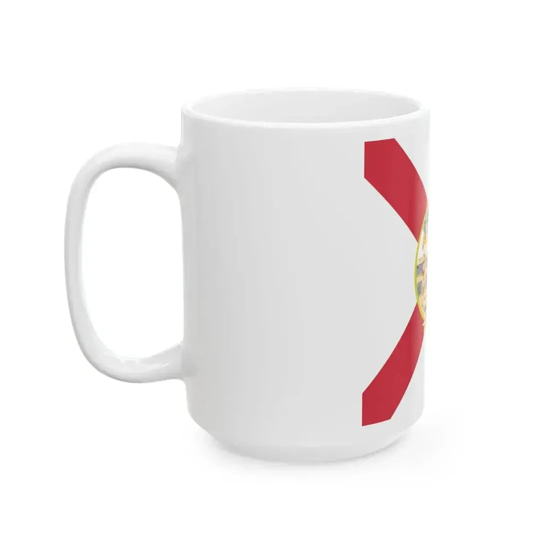Flag of Florida 1900 (United States) White Coffee Mug - Go Mug Yourself