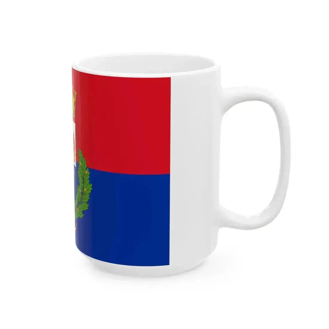 Flag of Foggia (Italy) White Coffee Mug - Go Mug Yourself