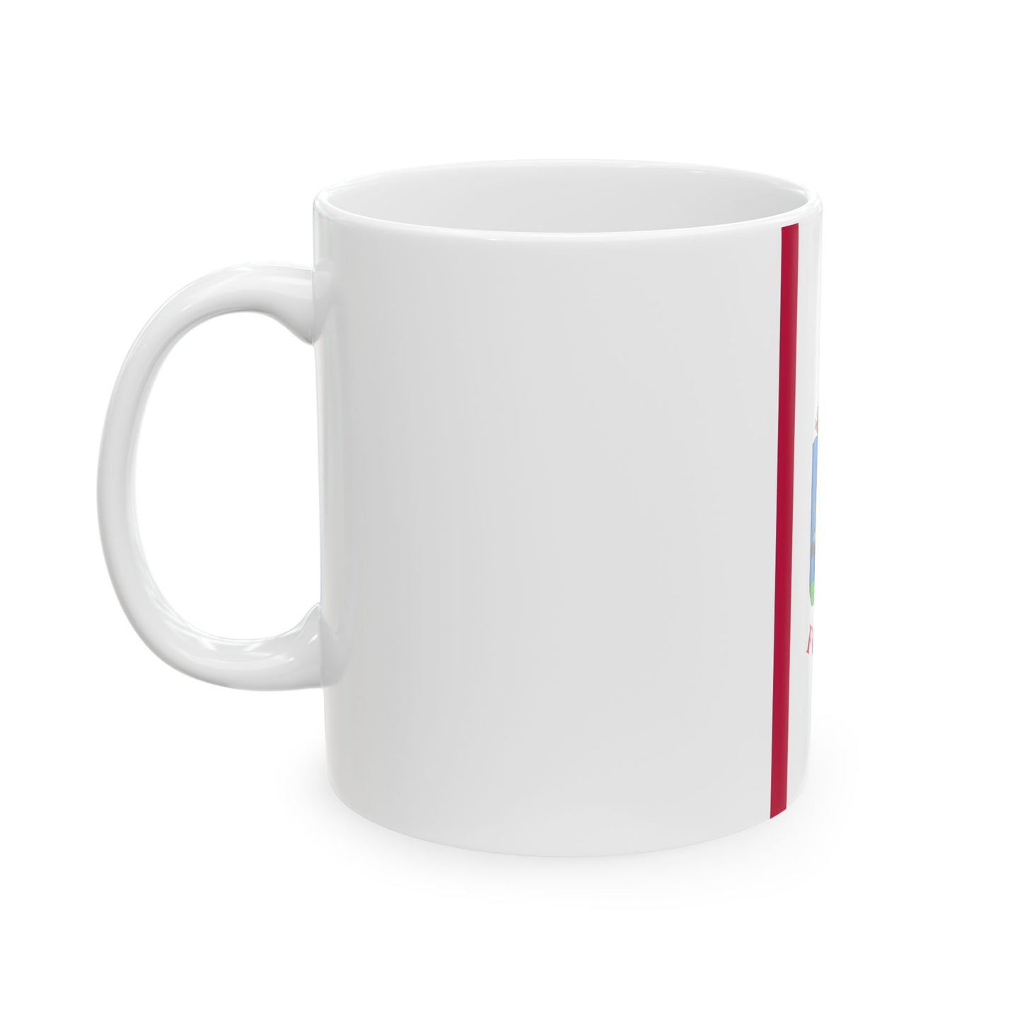 Flag of Fokto ceremonial (Hungary) White Coffee Mug-Go Mug Yourself