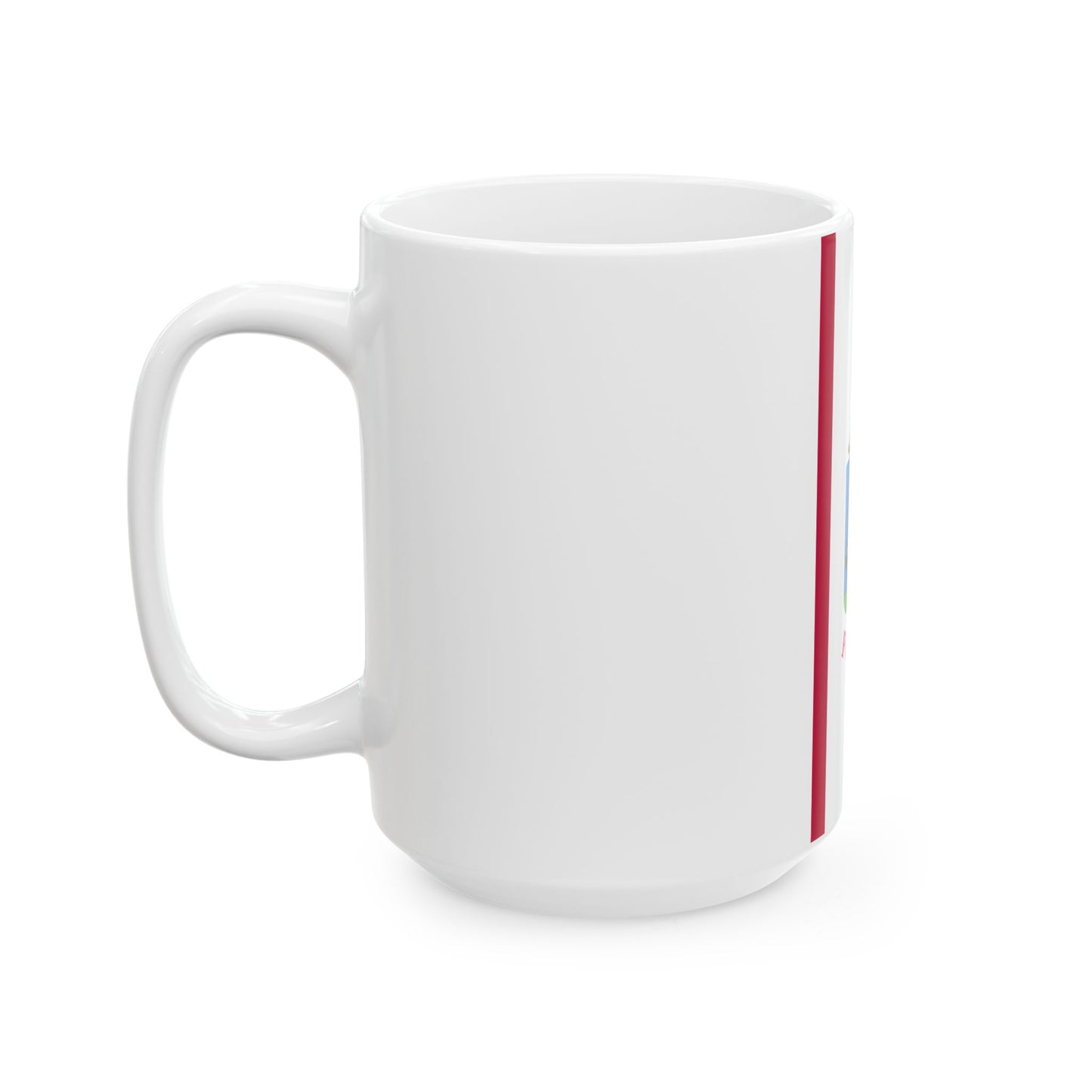 Flag of Fokto ceremonial (Hungary) White Coffee Mug-Go Mug Yourself
