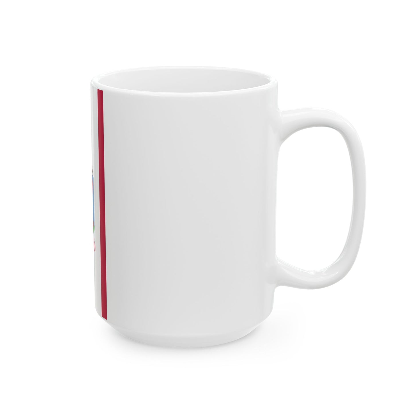 Flag of Fokto ceremonial (Hungary) White Coffee Mug-Go Mug Yourself
