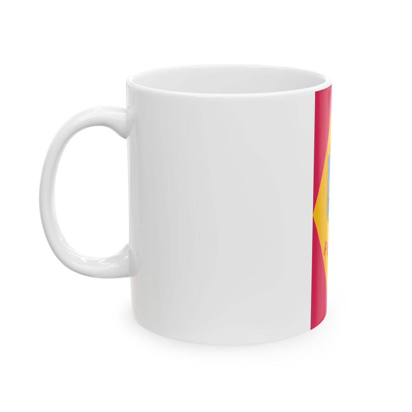 Flag of Fokto (Hungary) White Coffee Mug-Go Mug Yourself