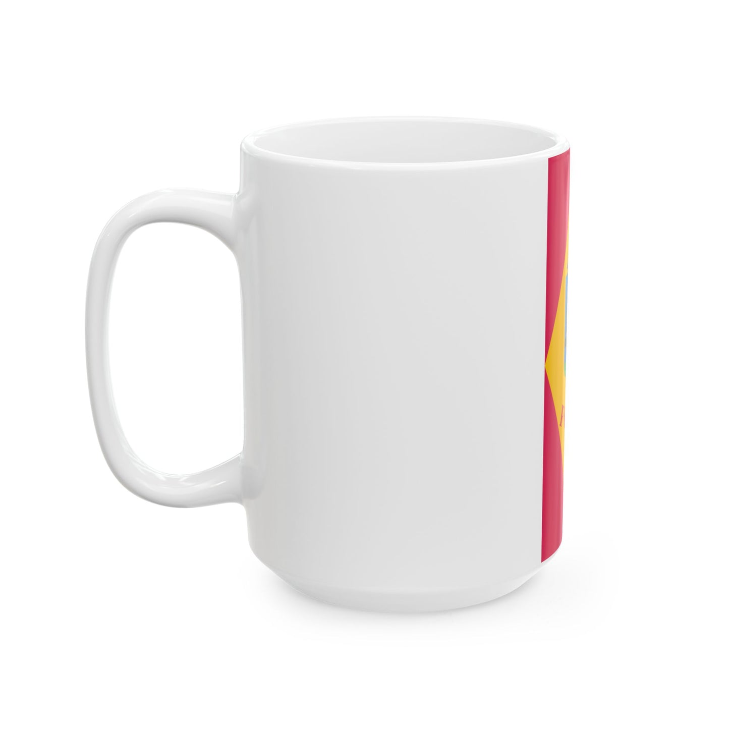 Flag of Fokto (Hungary) White Coffee Mug-Go Mug Yourself
