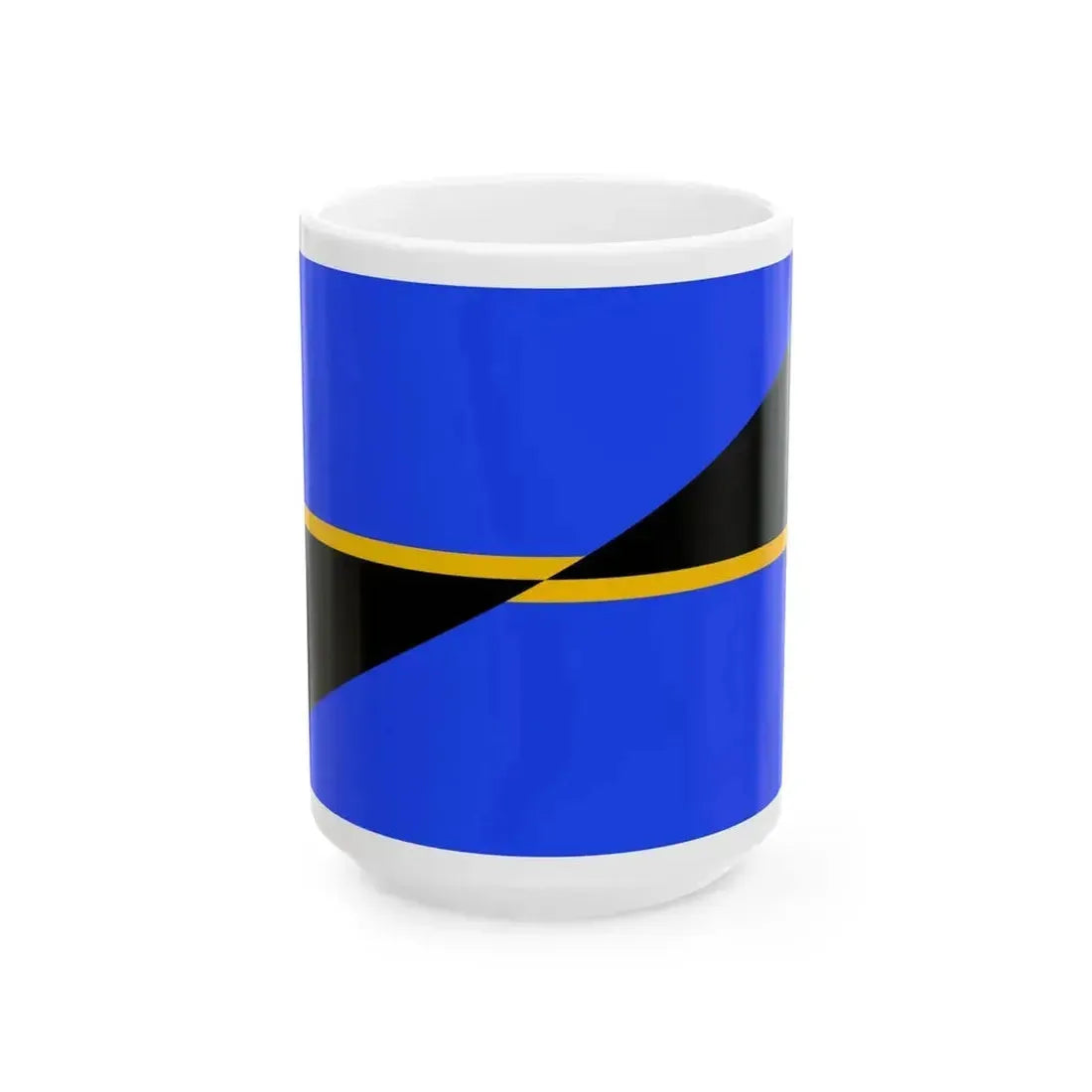 Flag of Folsom California (United States) White Coffee Mug 15oz - Go Mug Yourself
