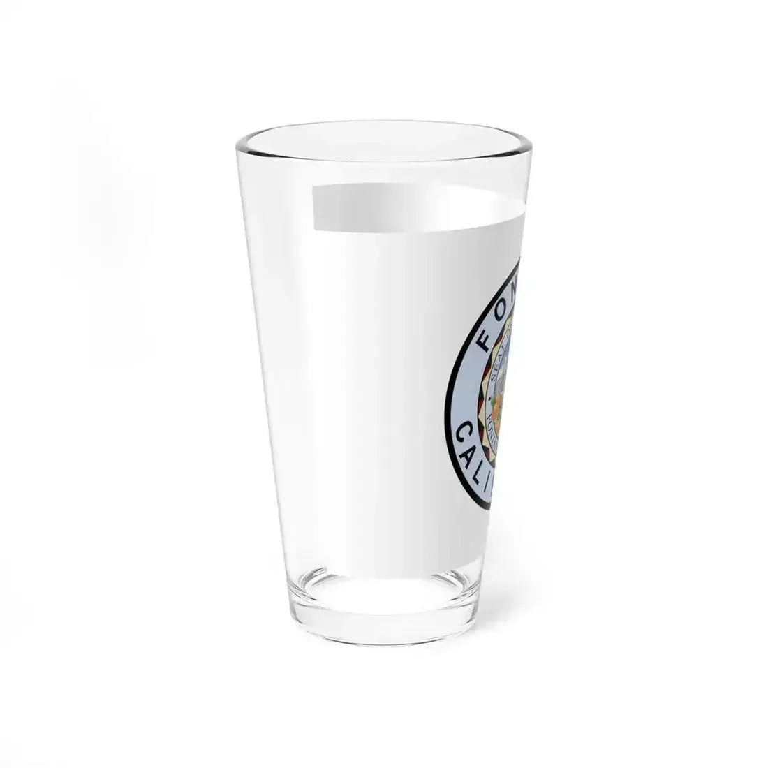 Flag of Fontana, California - Pint Glass 16oz - Go Mug Yourself
