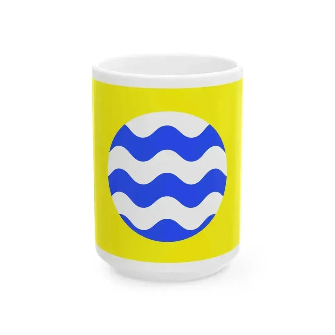 Flag of Fontana Malta - White Coffee Mug 15oz - Go Mug Yourself