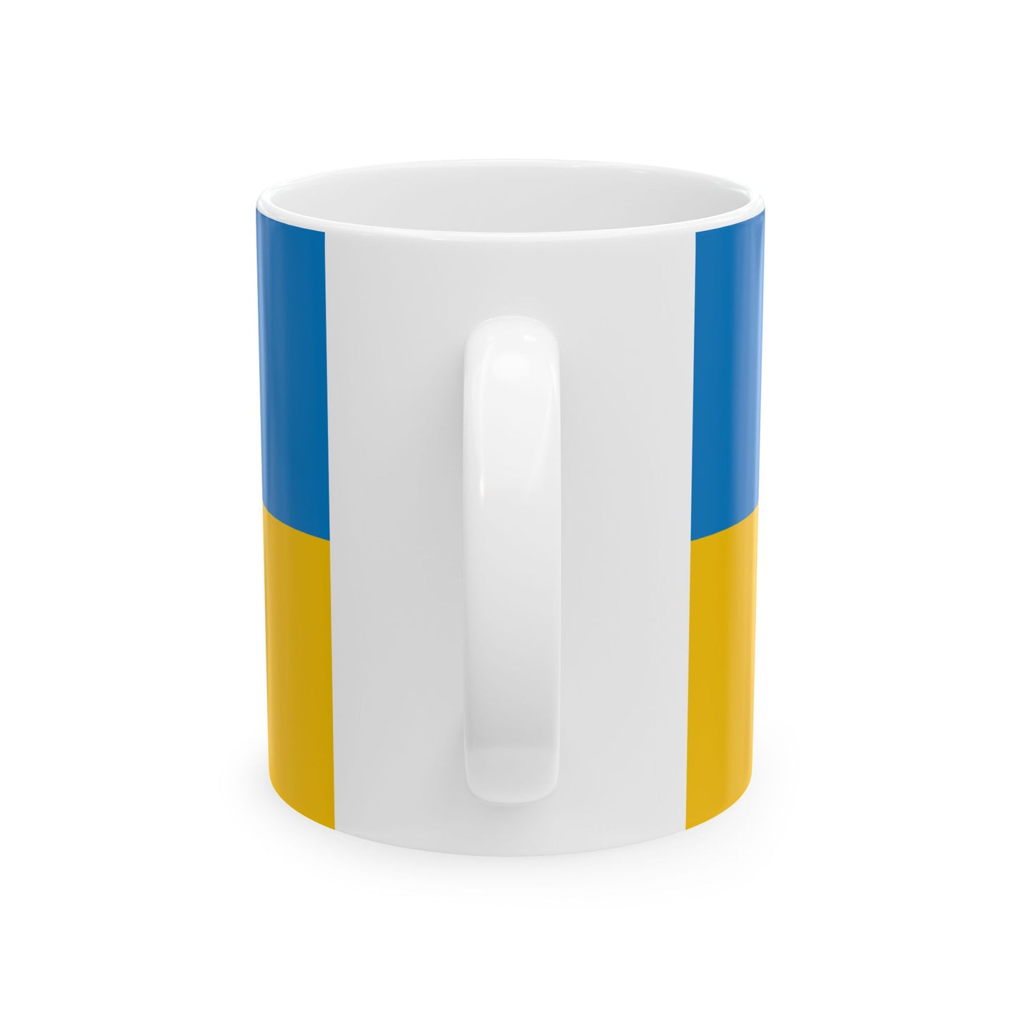 Flag of Fonyod (Hungary) White Coffee Mug-Go Mug Yourself