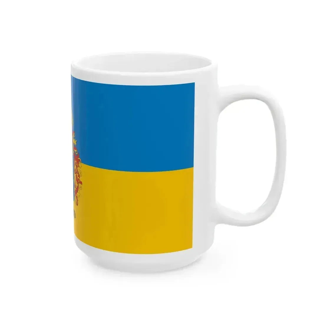 Flag of Fonyod (Hungary) White Coffee Mug - Go Mug Yourself
