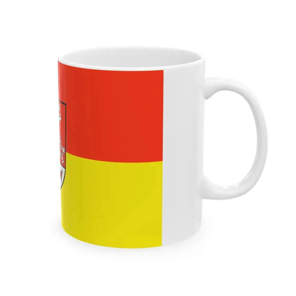 Flag of Forchheim Germany - White Coffee Mug - Go Mug Yourself