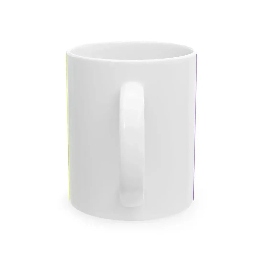 Flag of former municipality Ormeignies now part of Ath Netherlands (Belgium) White Coffee Mug - Go Mug Yourself