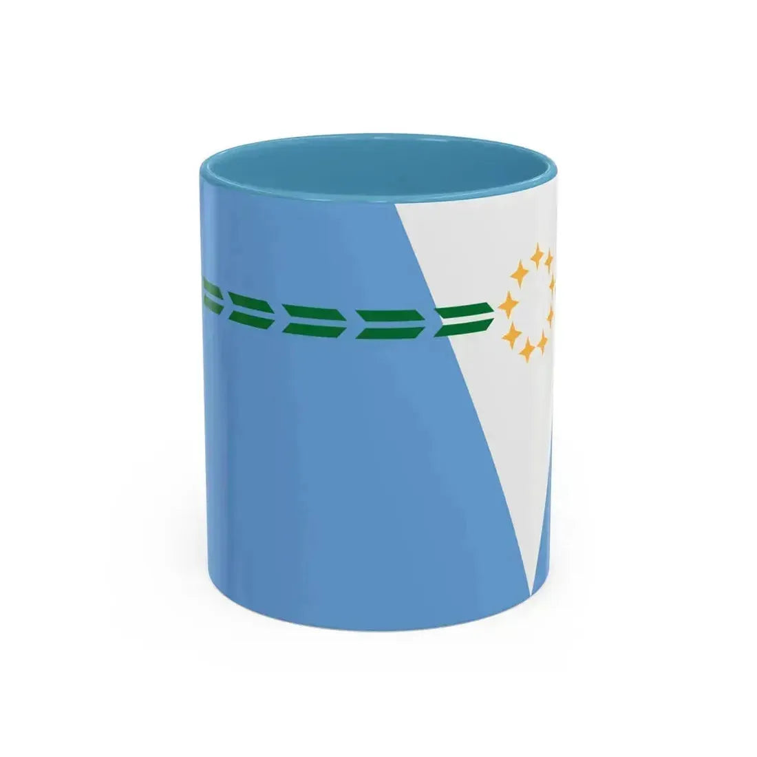 Flag of Formosa Province Argentina - Accent Coffee Mug 11oz Light Blue - Go Mug Yourself