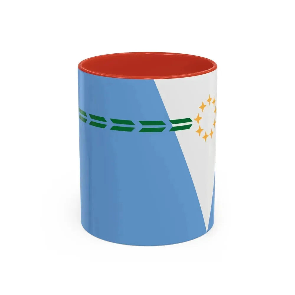 Flag of Formosa Province Argentina - Accent Coffee Mug 11oz Red - Go Mug Yourself