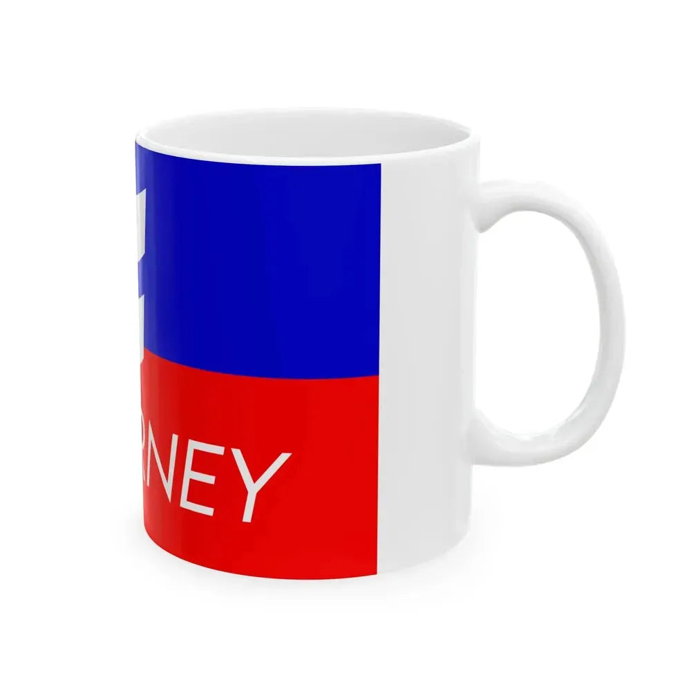 Flag of Forney Texas (United States) White Coffee Mug - Go Mug Yourself