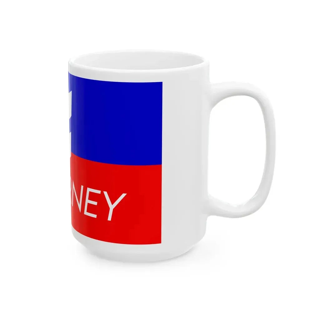Flag of Forney Texas (United States) White Coffee Mug - Go Mug Yourself