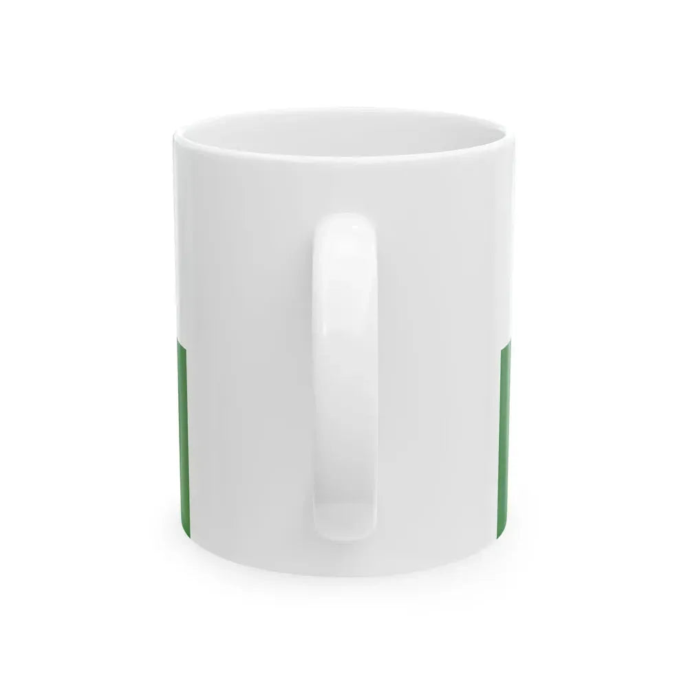 Flag of Forsyth County North Carolina (United States) White Coffee Mug - Go Mug Yourself