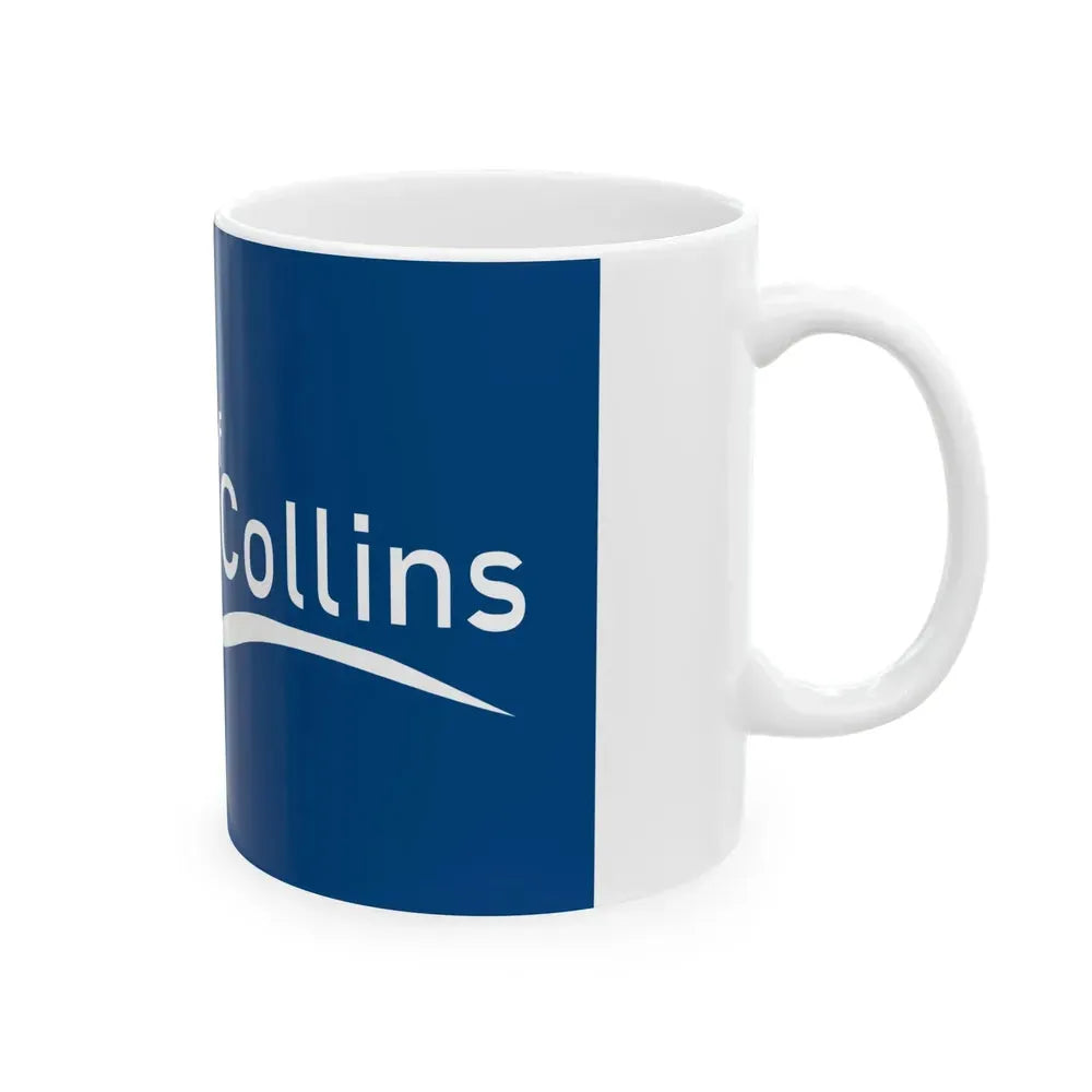 Flag of Fort Collins Colorado (United States) White Coffee Mug - Go Mug Yourself