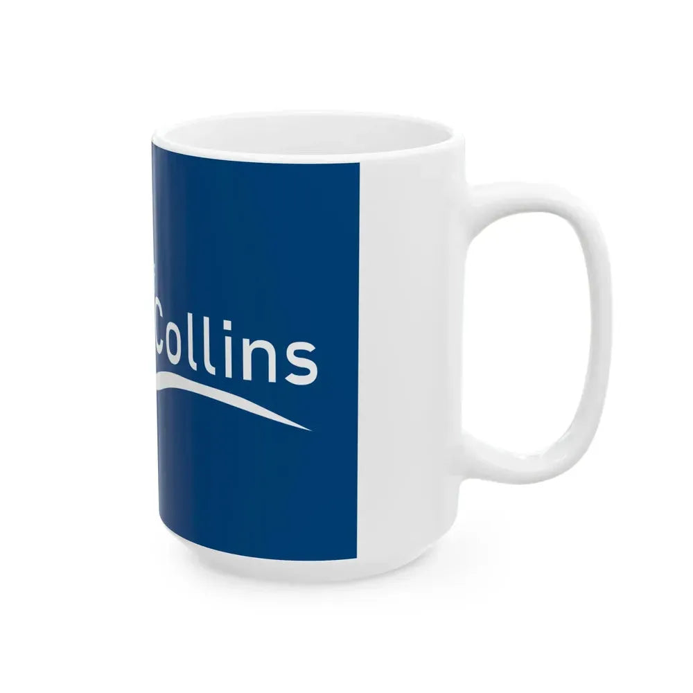 Flag of Fort Collins Colorado (United States) White Coffee Mug - Go Mug Yourself