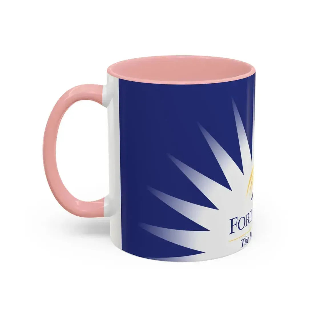 Flag of Fort St John British Columbia Canada - Accent Coffee Mug - Go Mug Yourself
