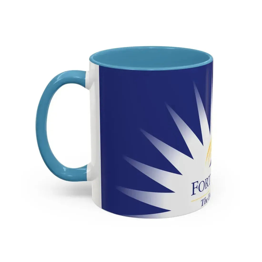 Flag of Fort St John British Columbia Canada - Accent Coffee Mug - Go Mug Yourself