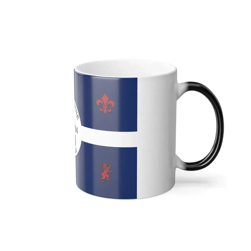 Flag of Fort Wayne, Indiana - Color Changing Coffee Mug - Go Mug Yourself