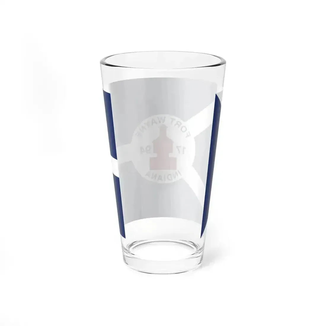 Flag of Fort Wayne, Indiana - Pint Glass 16oz - Go Mug Yourself