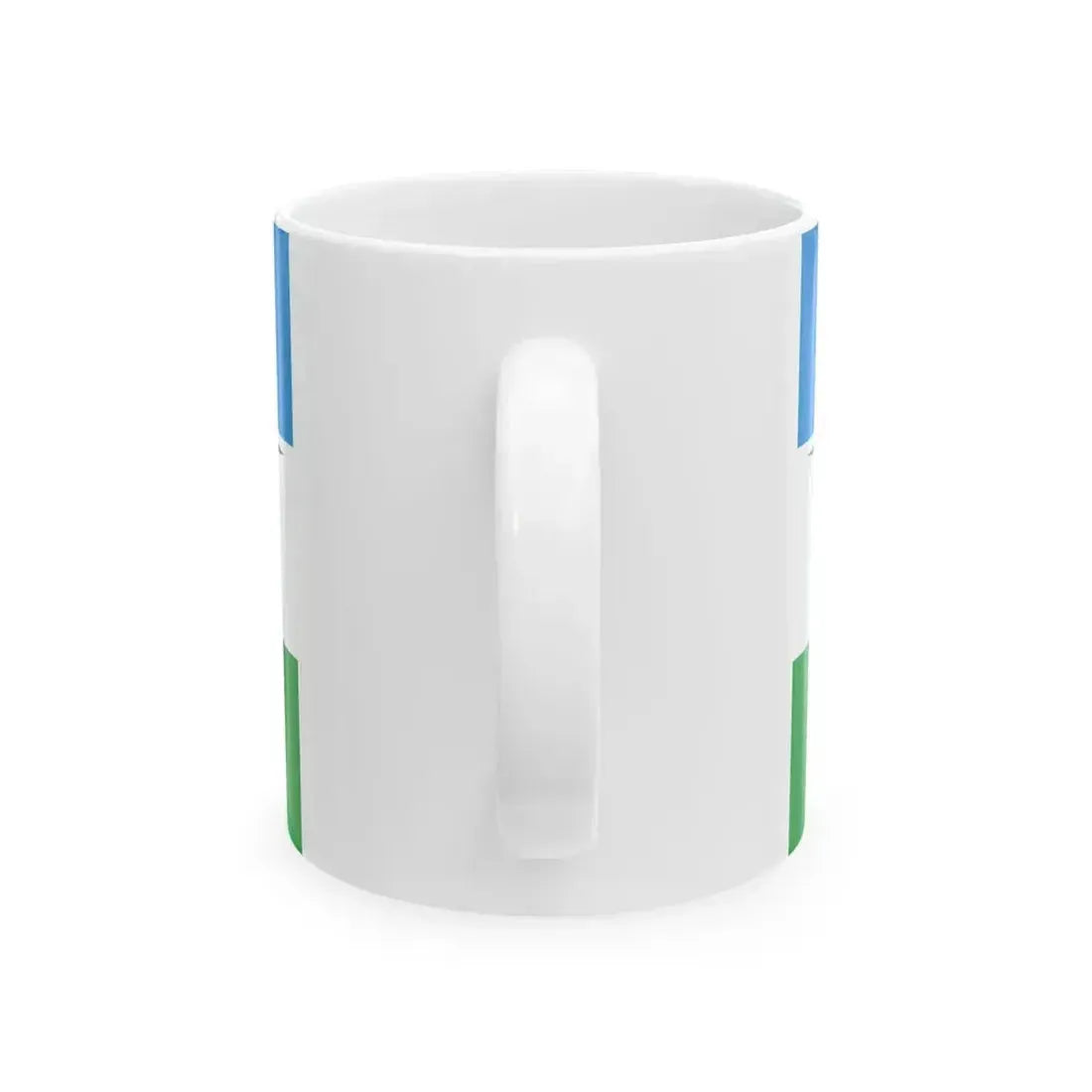 Flag of Fort Worth Texas through 2004 (United States) White Coffee Mug - Go Mug Yourself