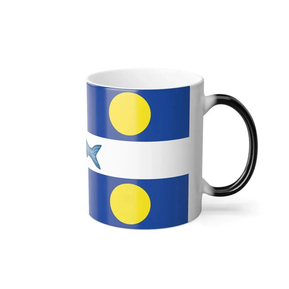 Flag of Fortune Newfoundland and Labrador Canada - Color Changing Coffee Mug - Go Mug Yourself
